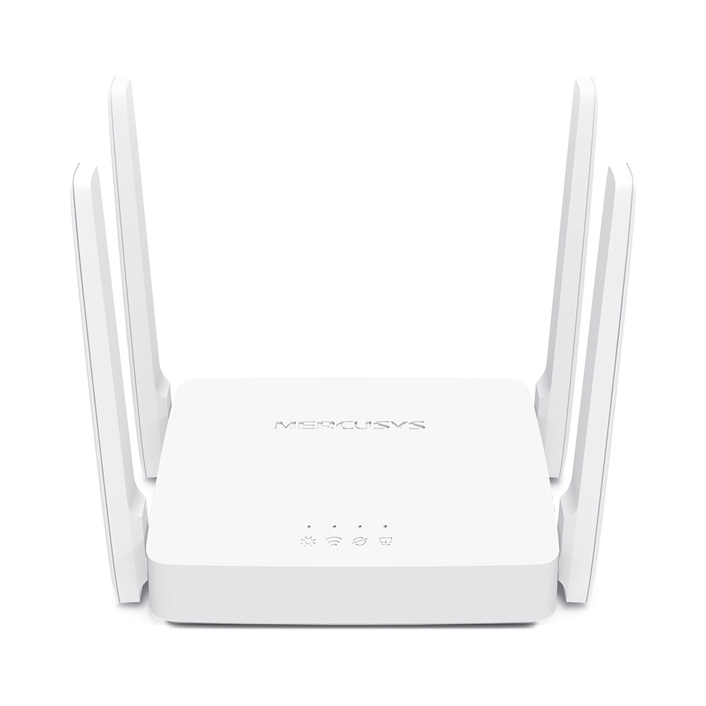 MERCUSYS AC10, AC1200, 3Port, 1200Mbps, DualBand, Masaüstü, Megabit, Router