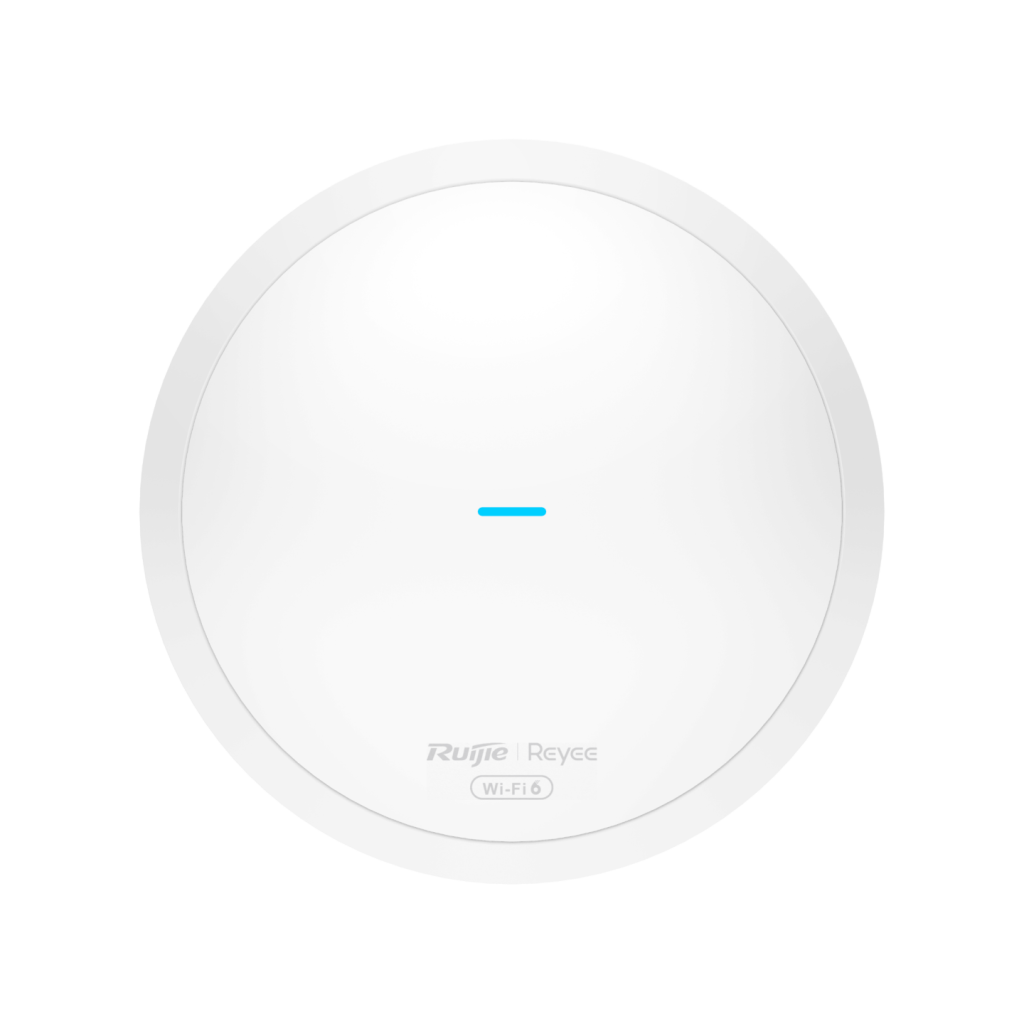 RUIJIE Reyee RG-RAP62, AX1800, 1Port GigaBit, 1775Mbps, Dual Band, Wifi 6, PoE, Tavan Tipi, Reyee Mesh, Access Point