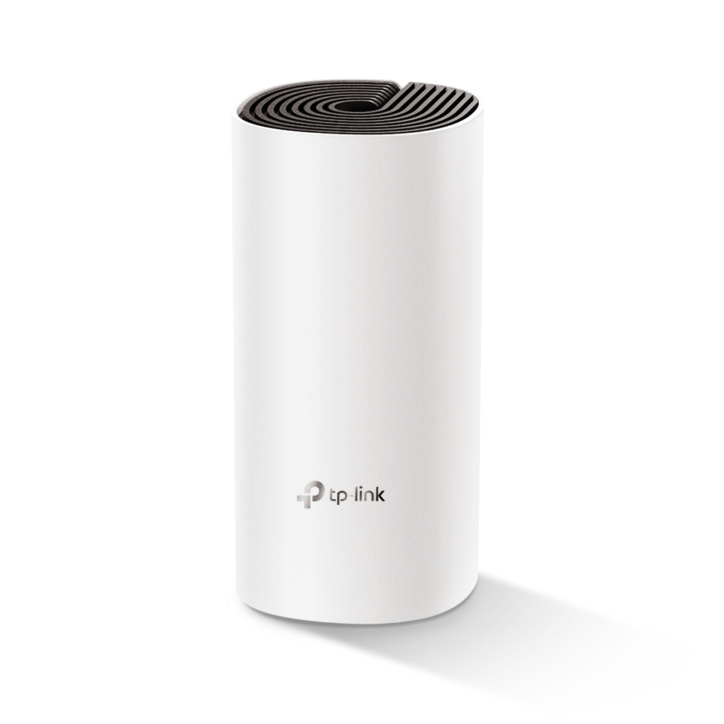 TP-LINK DECO E4, AC1200, Tekli Mesh, 1200Mbps, Dual Band, 2Port Megabit Lan, 140m2 Çekim Alanı, Router, Geniş Alan İnternet Ağı Sağlayıcısı