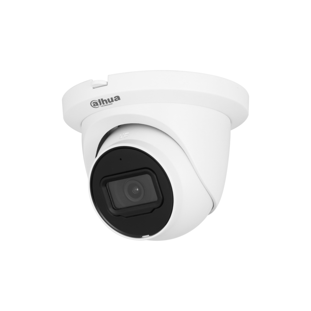 DAHUA IPC-HDW2241TM-S-0280, 2Mpix, 2,8mm Lens, H265+, 30Mt Gece Görüşü, Starlight IP67, Mikrofonlu, PoE Dome IP Kamera