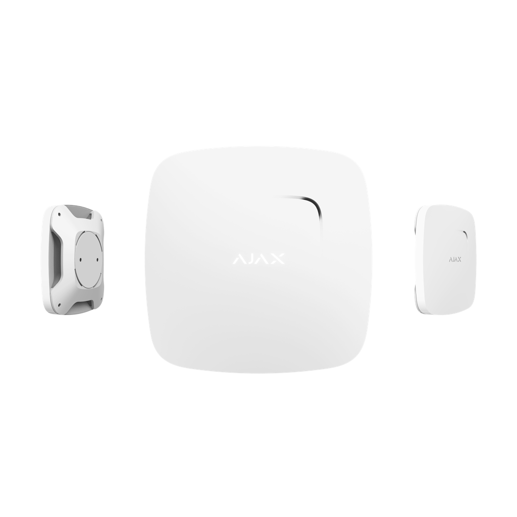 AJAX Fire Protect Plus, Kablosuz, Isı ve Duman Dedektörü, BEYAZ