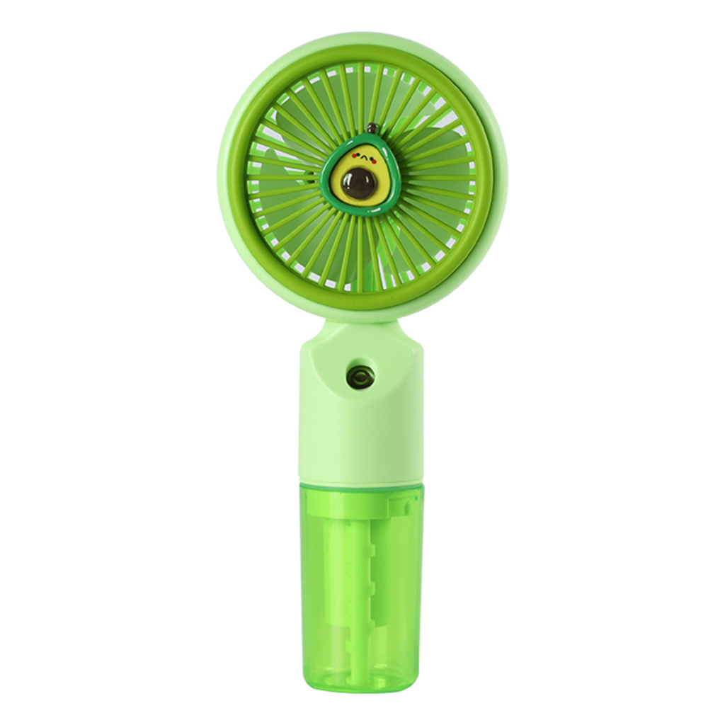 FENY FN-F50, YEŞİL, 3 Kademeli Hız, Buharlı Ferahlık, Elde Kullanım, Dahili 800mAh Bataryalı, Type-C Şarj Girişli, Vantilatör