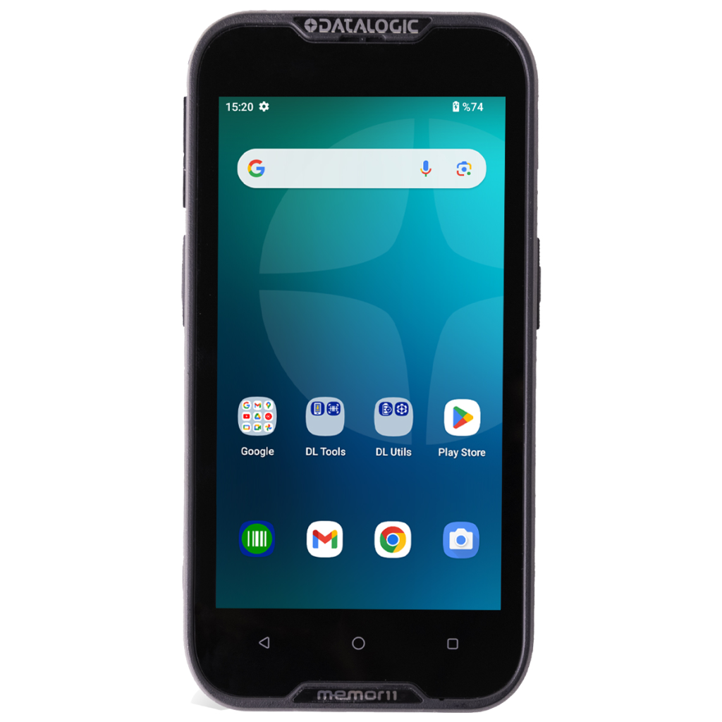 DATALOGIC Memor 11, Android 13, WiFi, Bluetooth, 4 GB RAM, 32GB ROM, 5" Renkli Dokunmatik Ekran, 2D Karekod, EL Terminali (Kılıf yok)