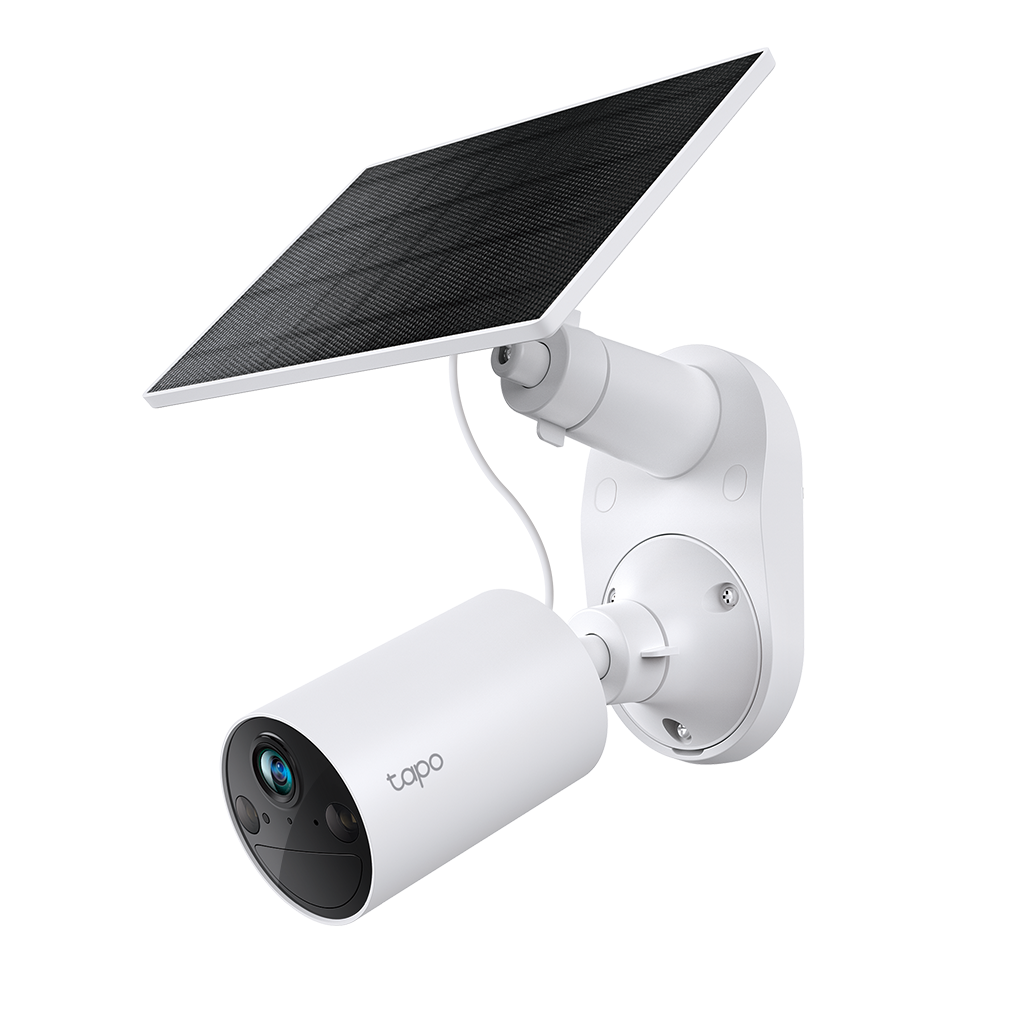 TP-LINK Tapo TC82 KIT (C410 KIT), 2K, 3,0Mpix, Dış Mekan, IP65, WiFi, 9Mt. Renkli Gece Görüşü, İki Yönlü Ses, Güneş Enerjili Güvenlik Kamerası Kiti