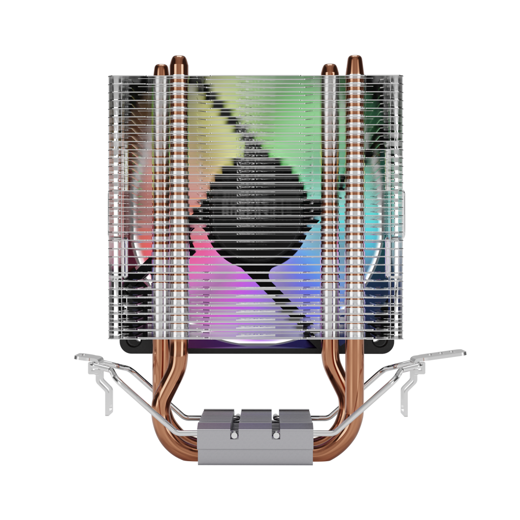 GAMDIAS BOREAS E1-210 Lite, 92mm, CPU Kule Tipi Hava Soğutma, Doğrudan Temas Teknolojisine Sahip 2 adet Gelişmiş Bakır Isı Borusu (AMD AM5 ve INTEL Tüm işlemciler ile uyumlu)