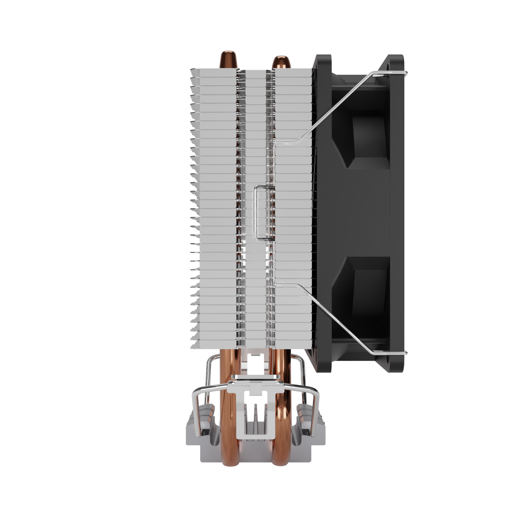 GAMDIAS BOREAS E1-210 MONO, 92mm, CPU Kule Tipi Hava Soğutma, Doğrudan Temas Teknolojisine Sahip 2 adet Gelişmiş Bakır Isı Borusu (AMD AM5 ve INTEL Tüm işlemciler ile uyumlu)