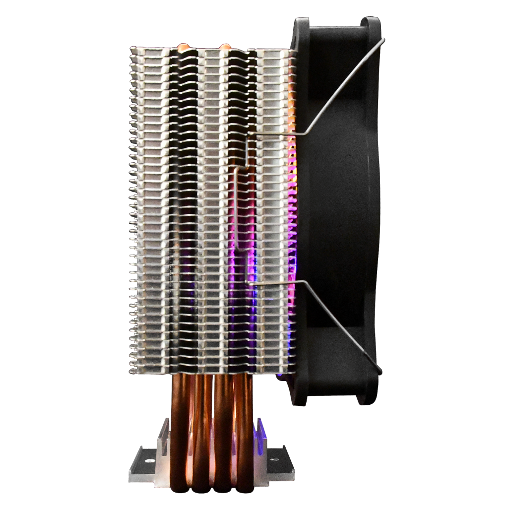 GAMDIAS BOREAS E1-410 Lite, ARGB, 120mm, CPU Kule Tipi Hava Soğutma, Doğrudan Temas Teknolojisine Sahip 4 adet Gelişmiş Bakır Isı Borusu (AMD AM4 ve INTEL Tüm işlemciler ile uyumlu)