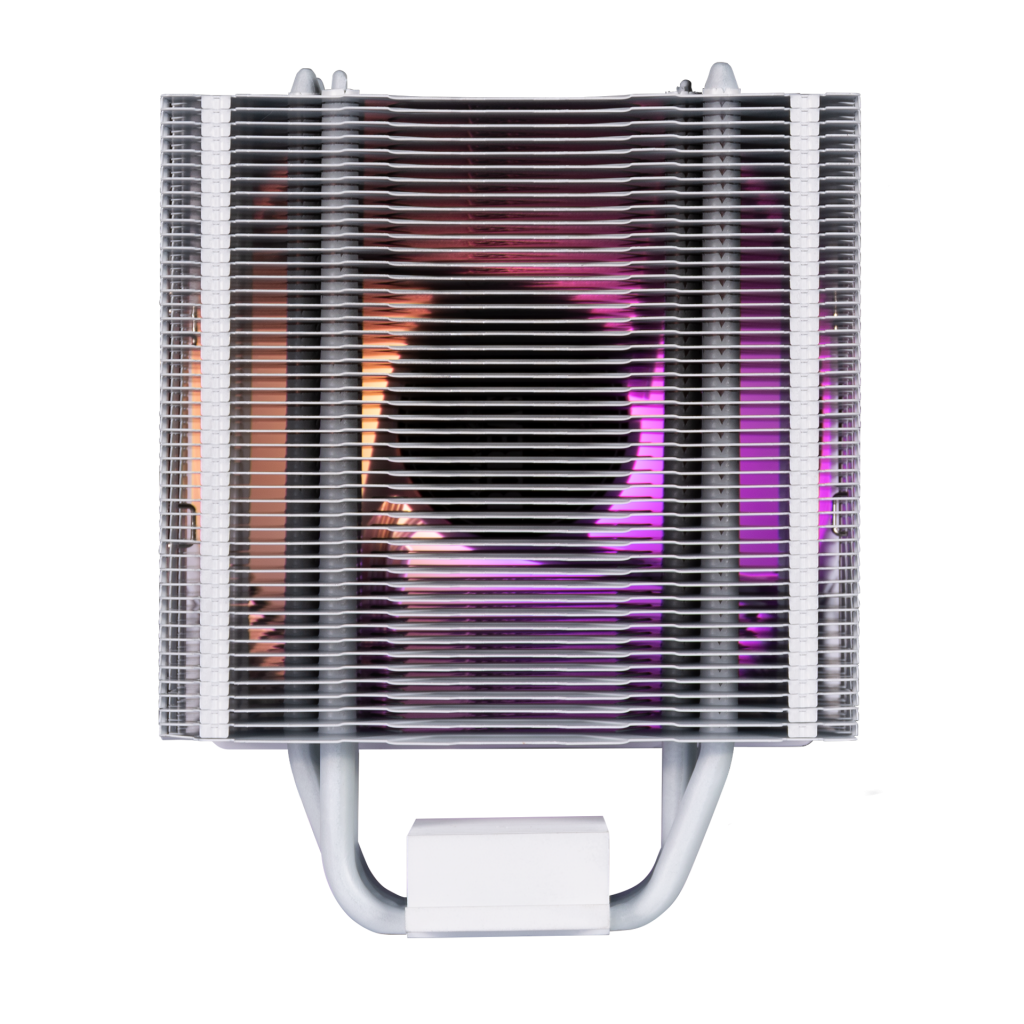 GAMDIAS BOREAS E1-410 WH, White Edition, 120mm, CPU Kule Tipi Hava Soğutma, Doğrudan Temas Teknolojisine Sahip 4 adet Gelişmiş Bakır Isı Borusu (AMD AM4-AM5 ve INTEL Tüm işlemciler ile uyuml