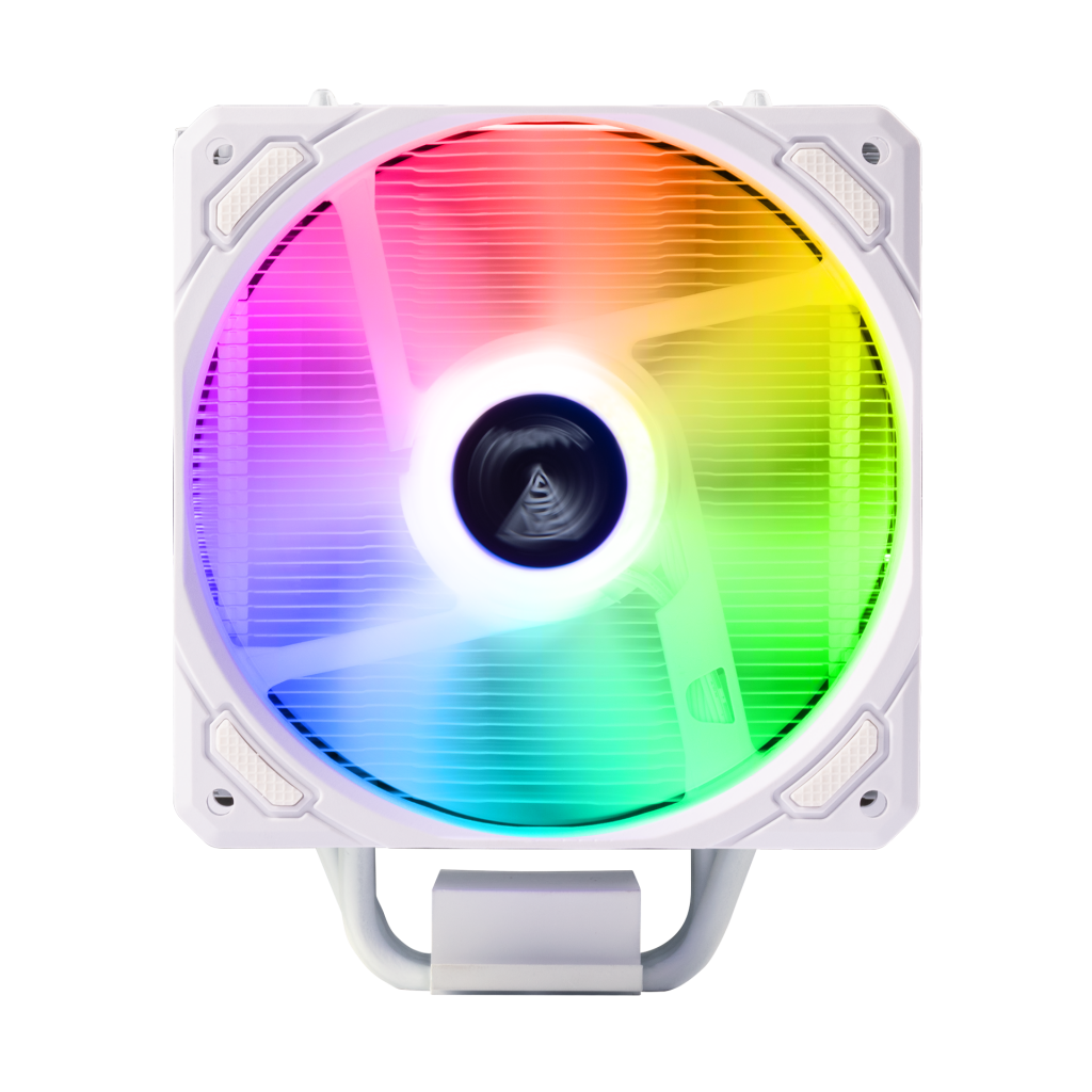 GAMDIAS BOREAS E1-410 WH, White Edition, 120mm, CPU Kule Tipi Hava Soğutma, Doğrudan Temas Teknolojisine Sahip 4 adet Gelişmiş Bakır Isı Borusu (AMD AM4-AM5 ve INTEL Tüm işlemciler ile uyuml