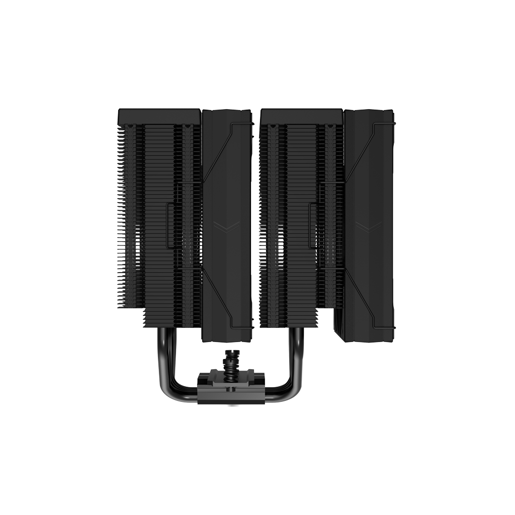 SAMA A60B, Black, 2x120mm MONO Fan, Kule Tipi Hava Soğutma, 6 adet Gelişmiş Siyah Kaplamalı Bakır Isı Borusu, CPU Fan (AMD ve INTEL Tüm işlemciler ile uyumlu)
