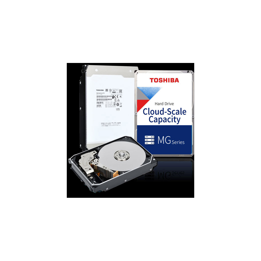 TOSHIBA ENTERPRISE, MG11ACA24TE, 3.5", 24TB, 1Gb 7200 Rpm, 7/24 Güvenlik, Data Center, Nas, Server, HDD (Türkiye Distribütörü Garantili)