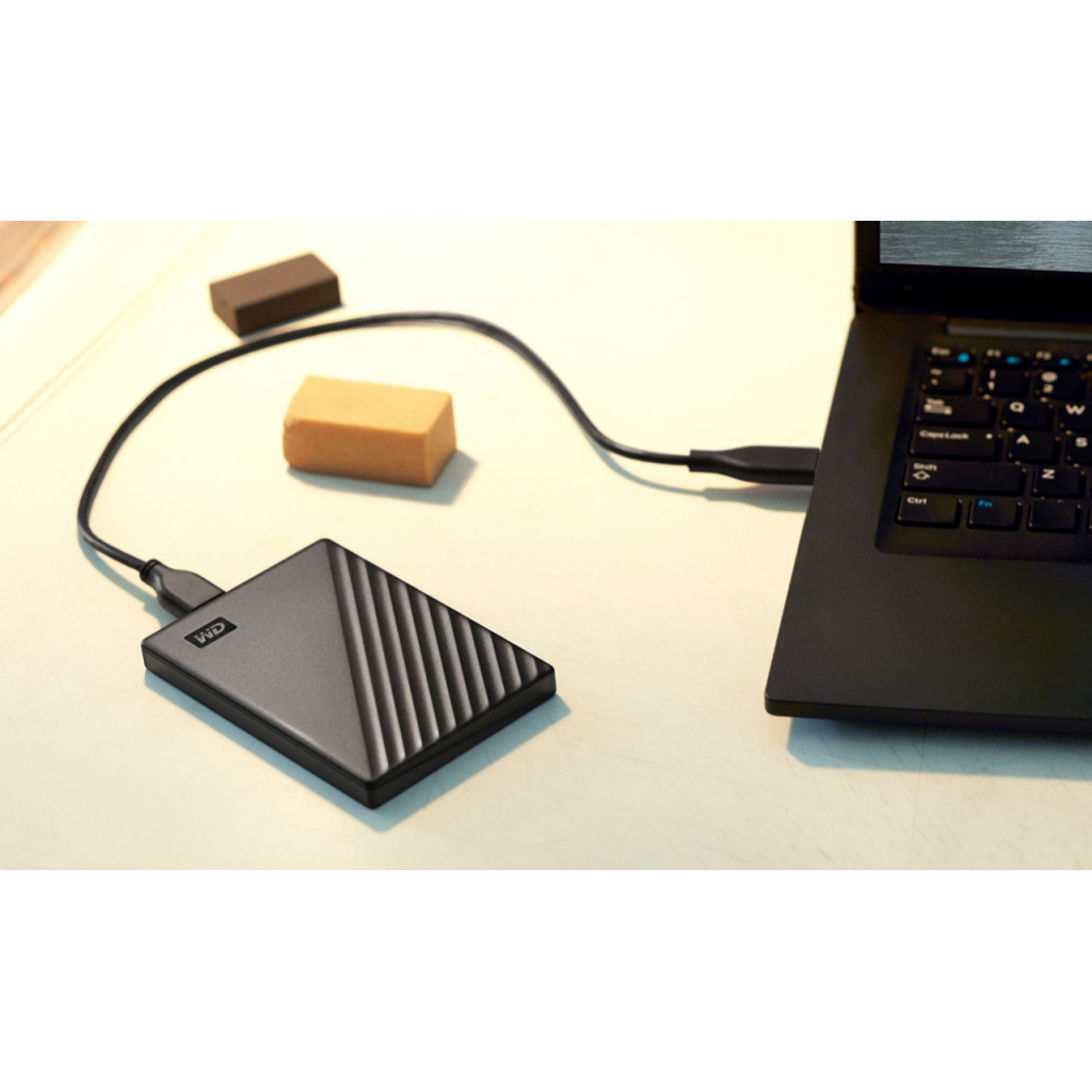 WD WDBYVG0010BBK-WESN, My Passport, 1TB, 2.5", USB3.2, Taşınabilir, Harici HDD, Siyah (Türkiye Distribütörü Garantili)