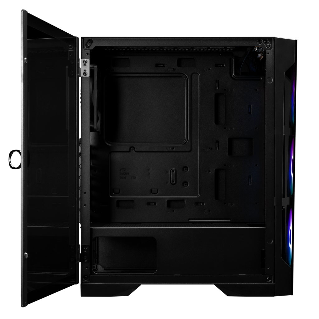 GAMDIAS TALOS E2 Elite, 750W, 80+ Bronze, Tempered Glass, ARGB, ATX GAMING KASA