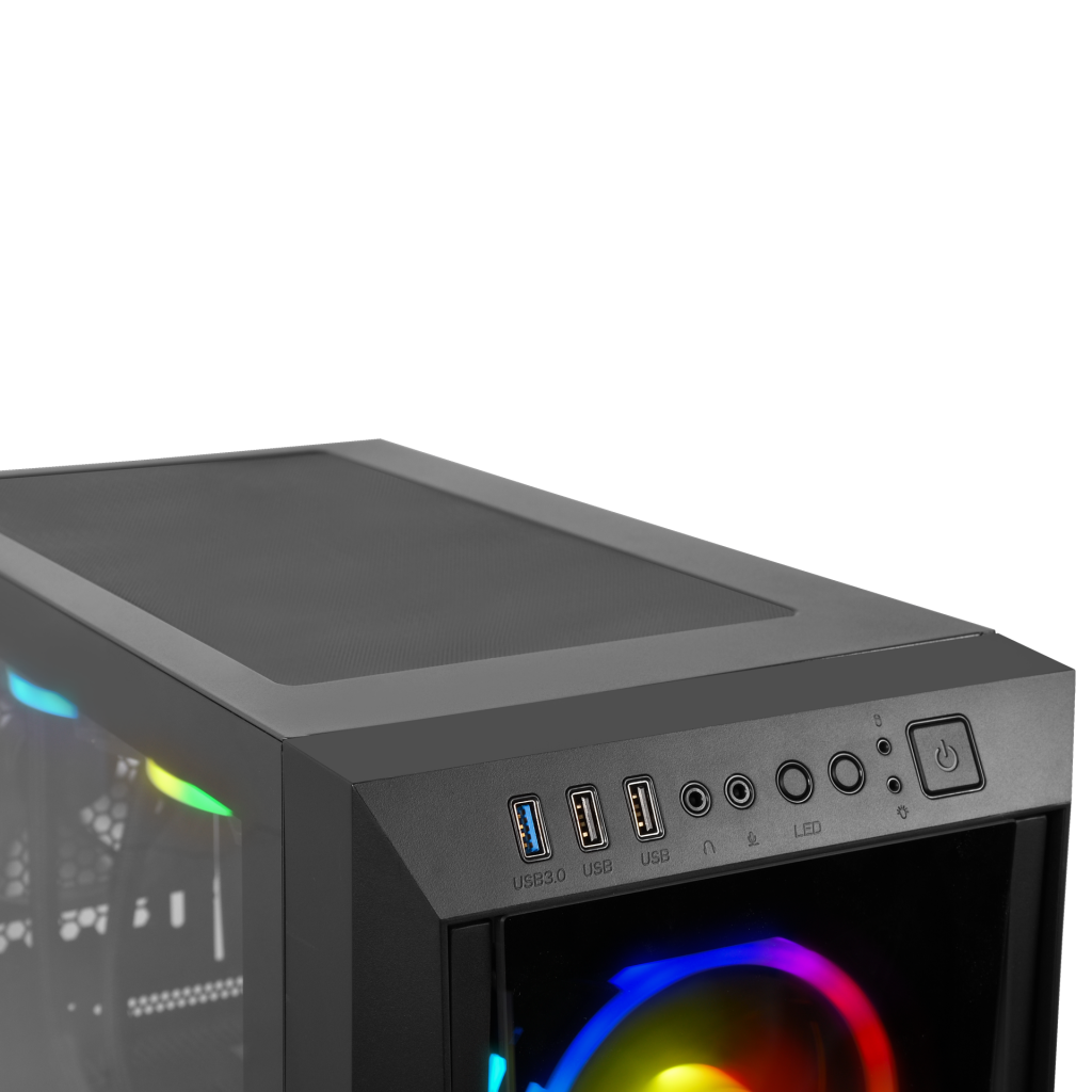 GAMDIAS TALOS M1 Elite, 1600W, Tempered Glass, ARGB, ATX, Professional GAMING KASA