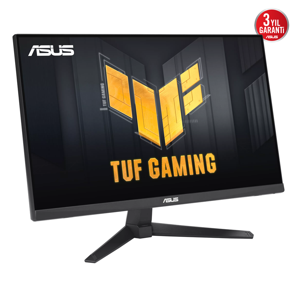 ASUS TUF GAMING VG249QE5A 23,8" 1ms, 146Hz, Full HD, DP, HDMI, Hoparlör, Fast IPS LED, ELMB Sync Premium, GAMING Monitör