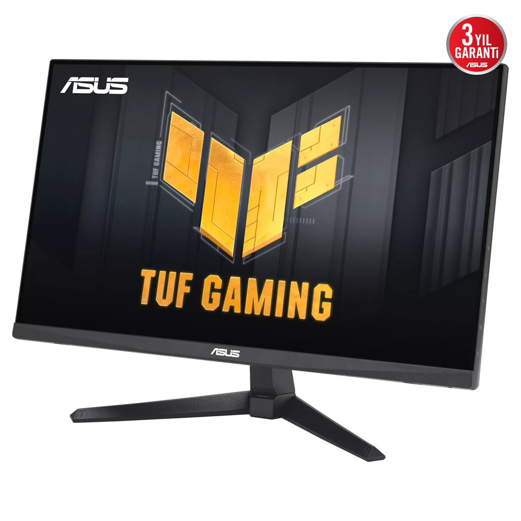 ASUS TUF GAMING VG249QE5A 23,8" 1ms, 146Hz, Full HD, DP, HDMI, Hoparlör, Fast IPS LED, ELMB Sync Premium, GAMING Monitör