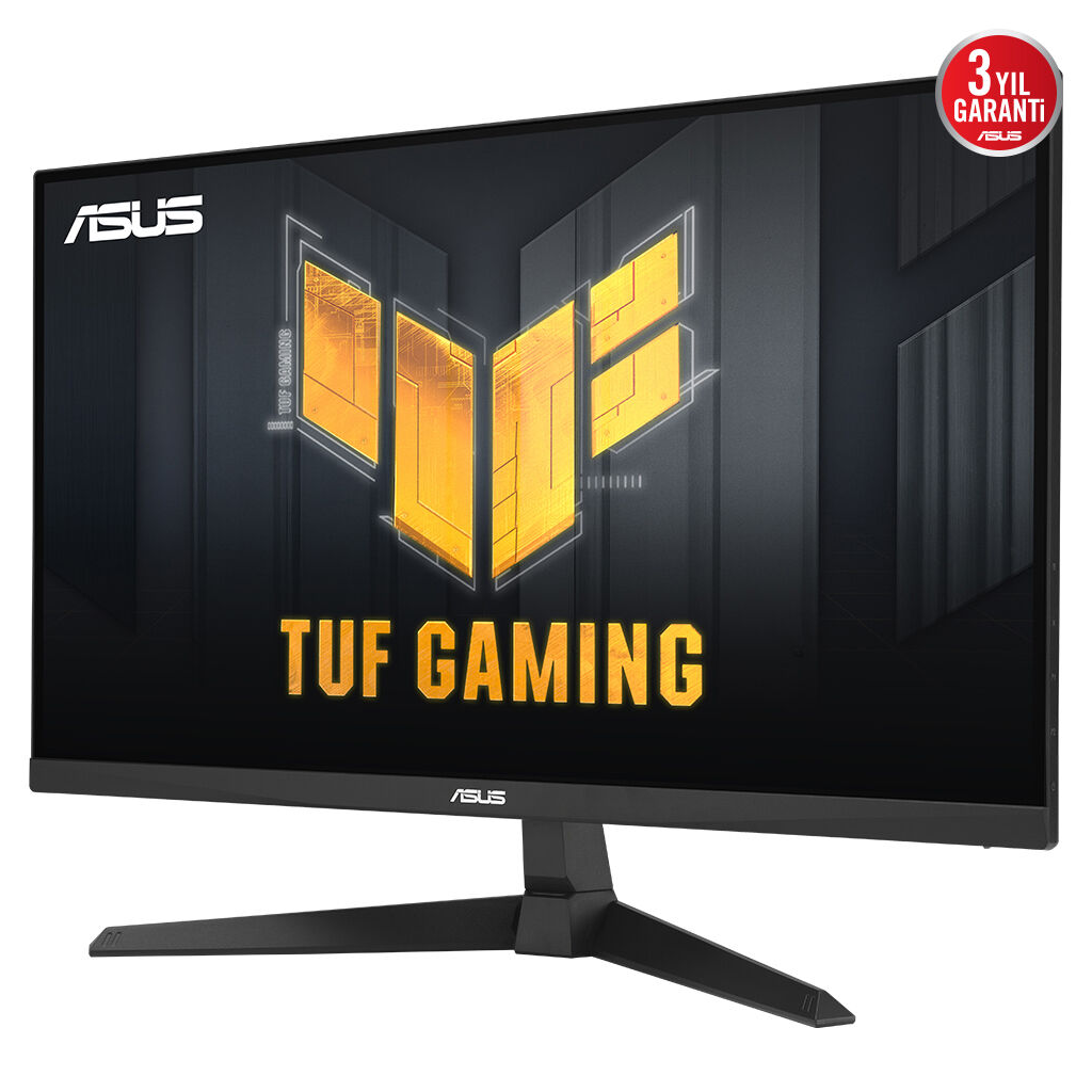 ASUS TUF GAMING VG279QE5A 27" 1ms, 146Hz, Full HD, DP, HDMI, Hoparlör, Fast IPS LED, Düşük Mavi Işık, FreeSync Premium, GAMING Monitör