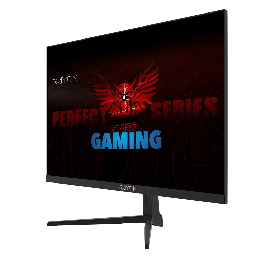 RAYDIN EC27DFI-240HZ, 27", 1ms, 240Hz, Full HD, 350 nits, HDMI, DP, IPS LED, Flat, Frameless, FreeSync Gaming Monitör
