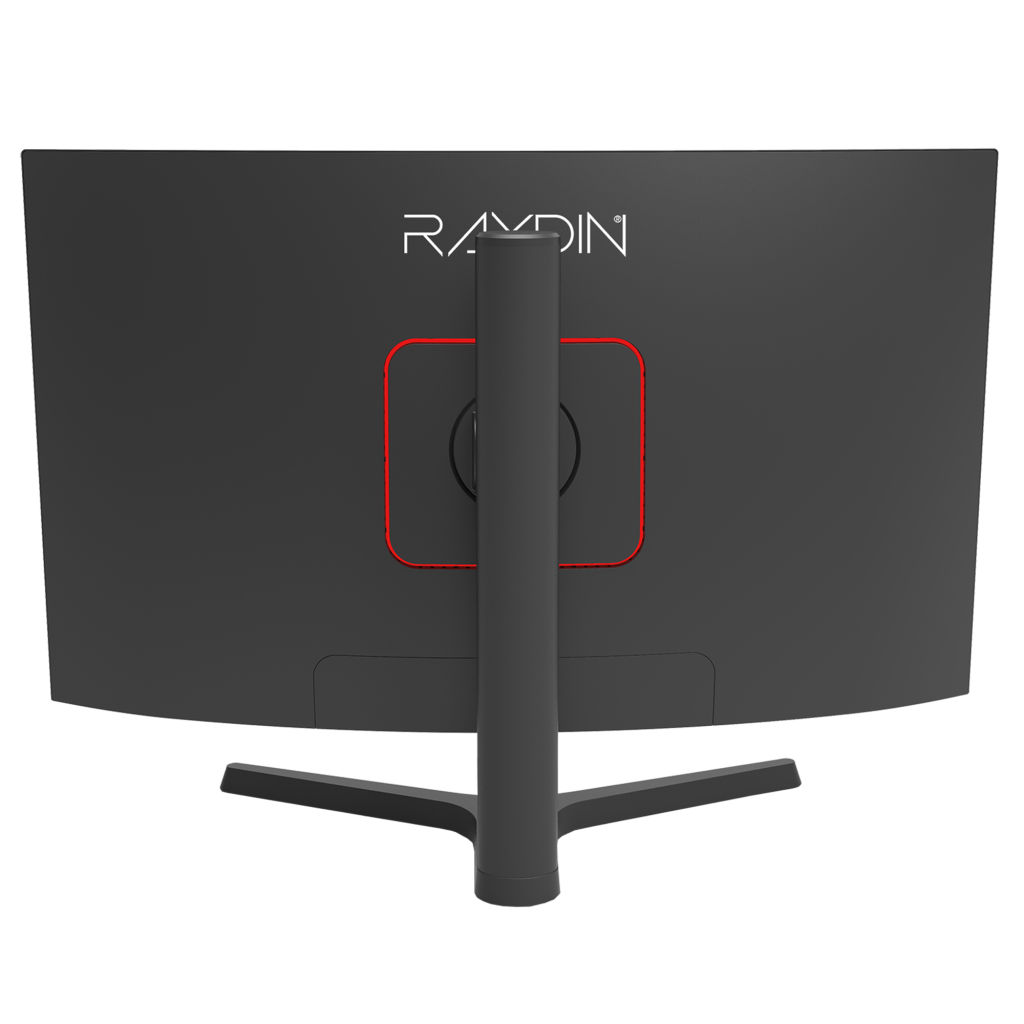 RAYDIN EG27RFA-300HZ, 27", 1ms, 300Hz, Full HD, 350 nits, 2xHDMI, DP, Hoparlör, VA LED, R1500 Curved, Yükseklik Ayarlı Ayak, Frameless, FreeSync Gaming Monitör