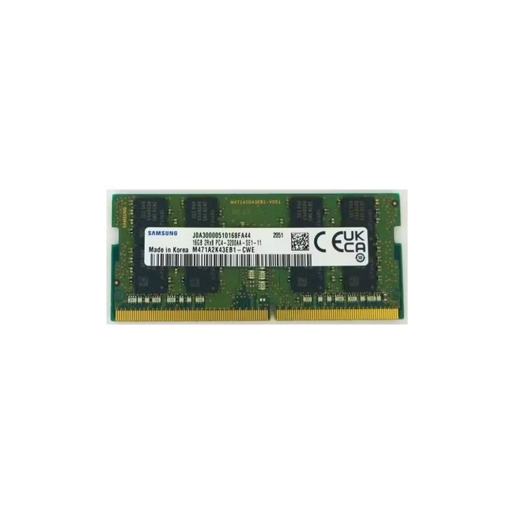Samsung SAMSO3200/16, 16GB, DDR4, 3200MHz, 1.2V Notebook Ram (M471A2G43DB1-CWE)