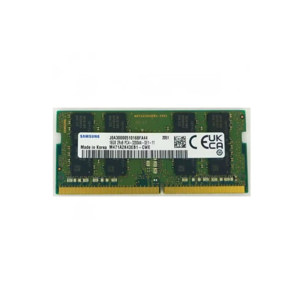 Samsung SAMSO3200/32, 32GB, DDR4, 3200MHz, 1.2V Notebook Ram (M471A4G43AB1-CWE)