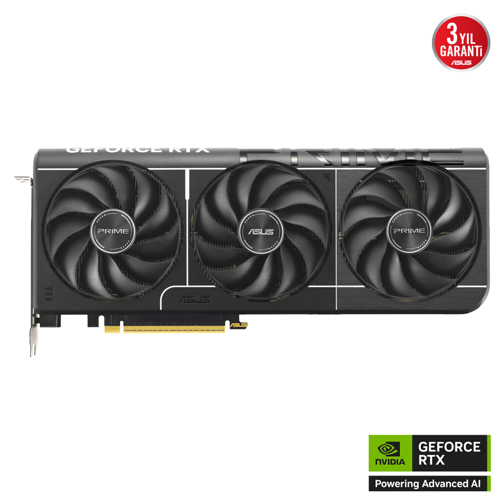 ASUS PRIME-RTX5070-O12G, 12Gb, 192Bit, GDDR7, 1xHDMI, 3xDP GAMING Ekran Kartı