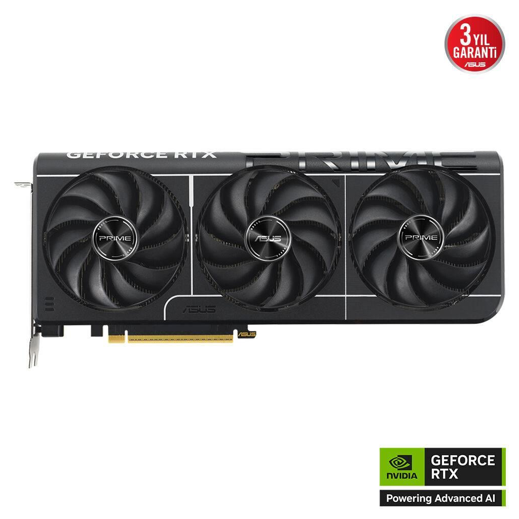 ASUS PRIME-RTX5080-O16G, 16Gb, 256Bit, GDDR7, 1xHDMI, 3xDP GAMING Ekran Kartı