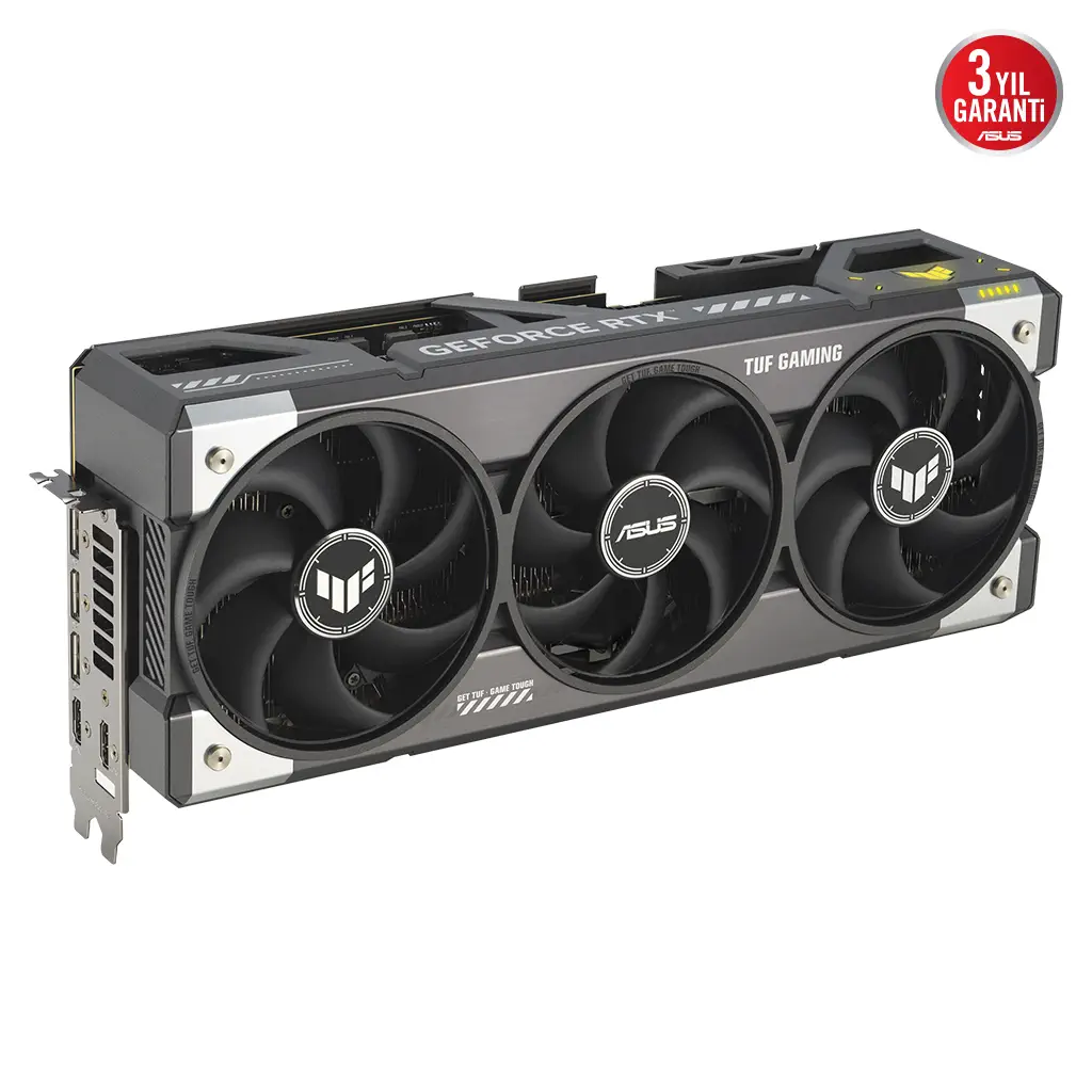 ASUS TUF-RTX5080-O16G-GAMING, 16Gb, 256Bit, GDDR7, 2xHDMI, 3xDP GAMING Ekran Kartı