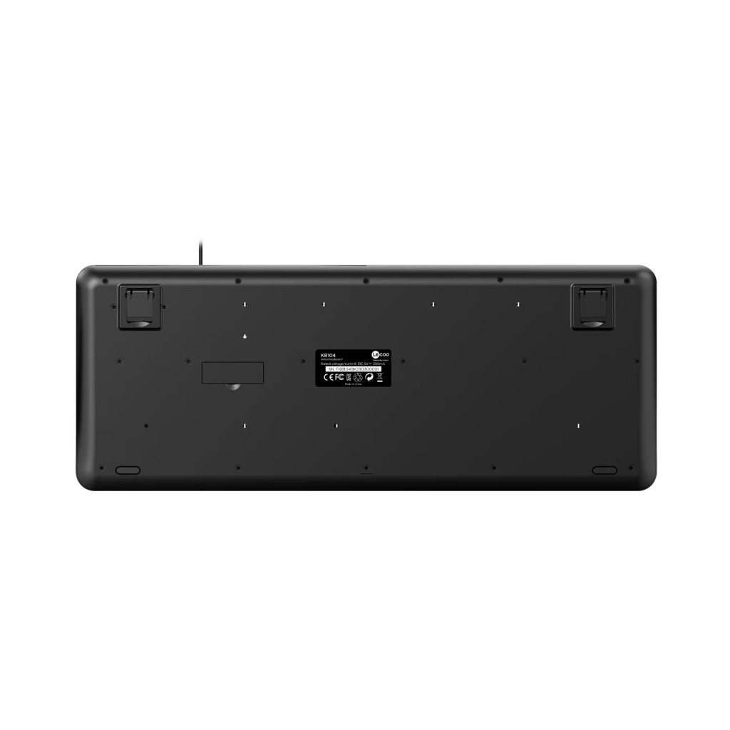 LECOO KB104, USB Kablolu, Türkçe Q, Standart Klavye (Siyah)