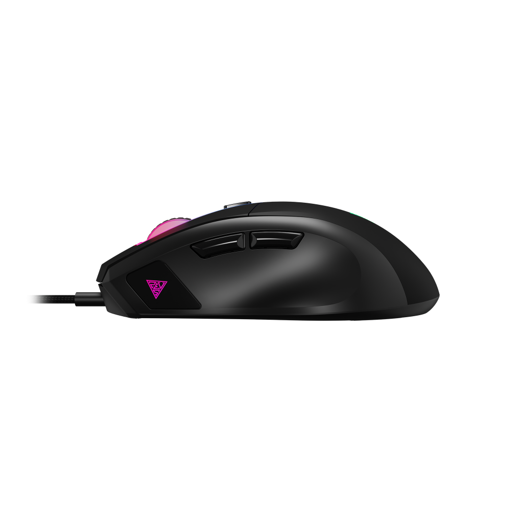 GAMDIAS ZEUS M5, RGB Aydınlatma, USB Kablolu, 7 Programlanabilir Buton, Gaming Mouse, 12.800 DPI, Siyah