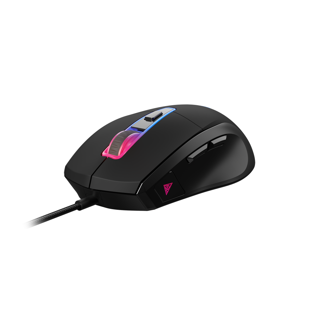 GAMDIAS ZEUS M5, RGB Aydınlatma, USB Kablolu, 7 Programlanabilir Buton, Gaming Mouse, 12.800 DPI, Siyah