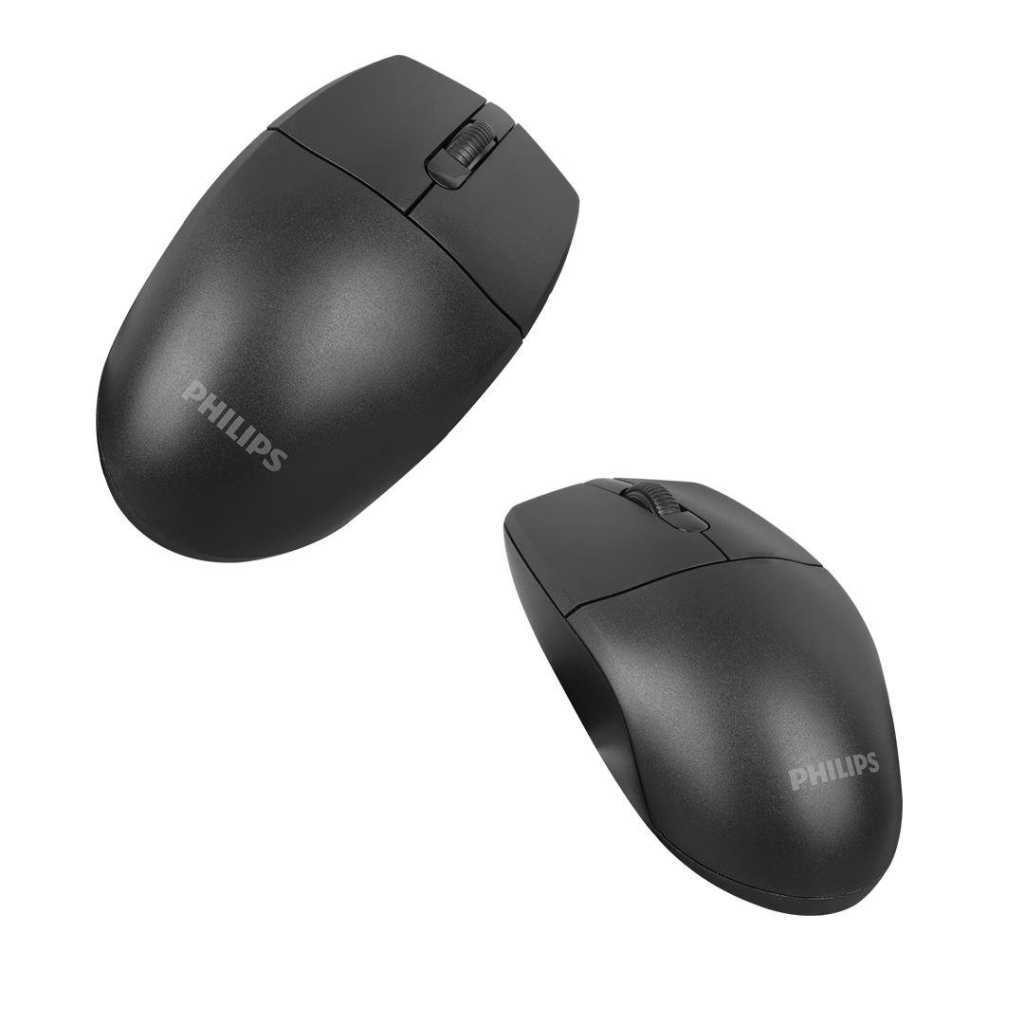PHILIPS SPK7347B, Siyah, USB Nano 2,4Gh Kablosuz, 1200dpi, Optic, 3 Tuşlu, Sessiz Click, Mouse