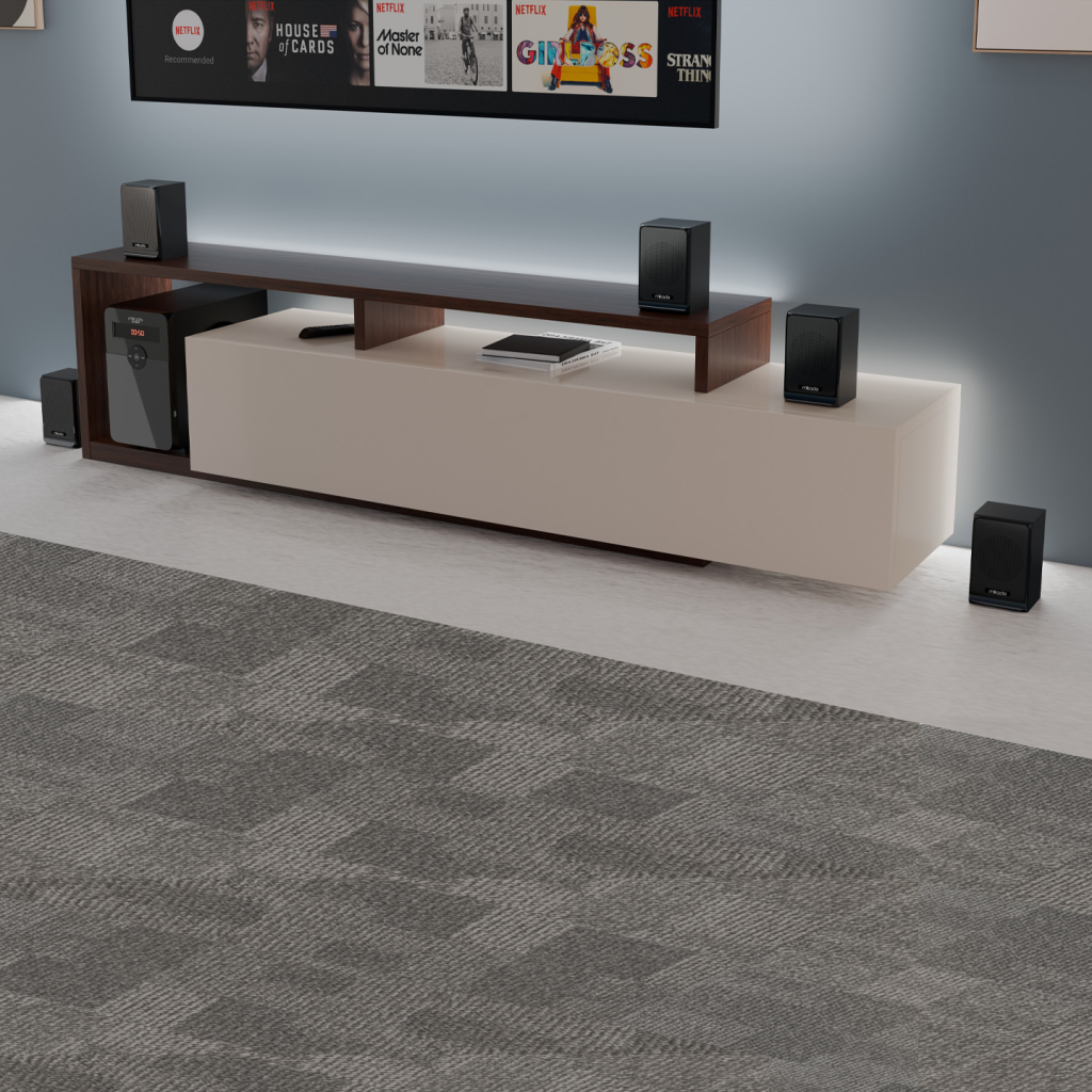 MIKADO MD-582BT, 110W, 5+1, Masaüstü, USB/SD/FM/Bluetooth, Siyah Kasa, Ev Sinema Sistemi