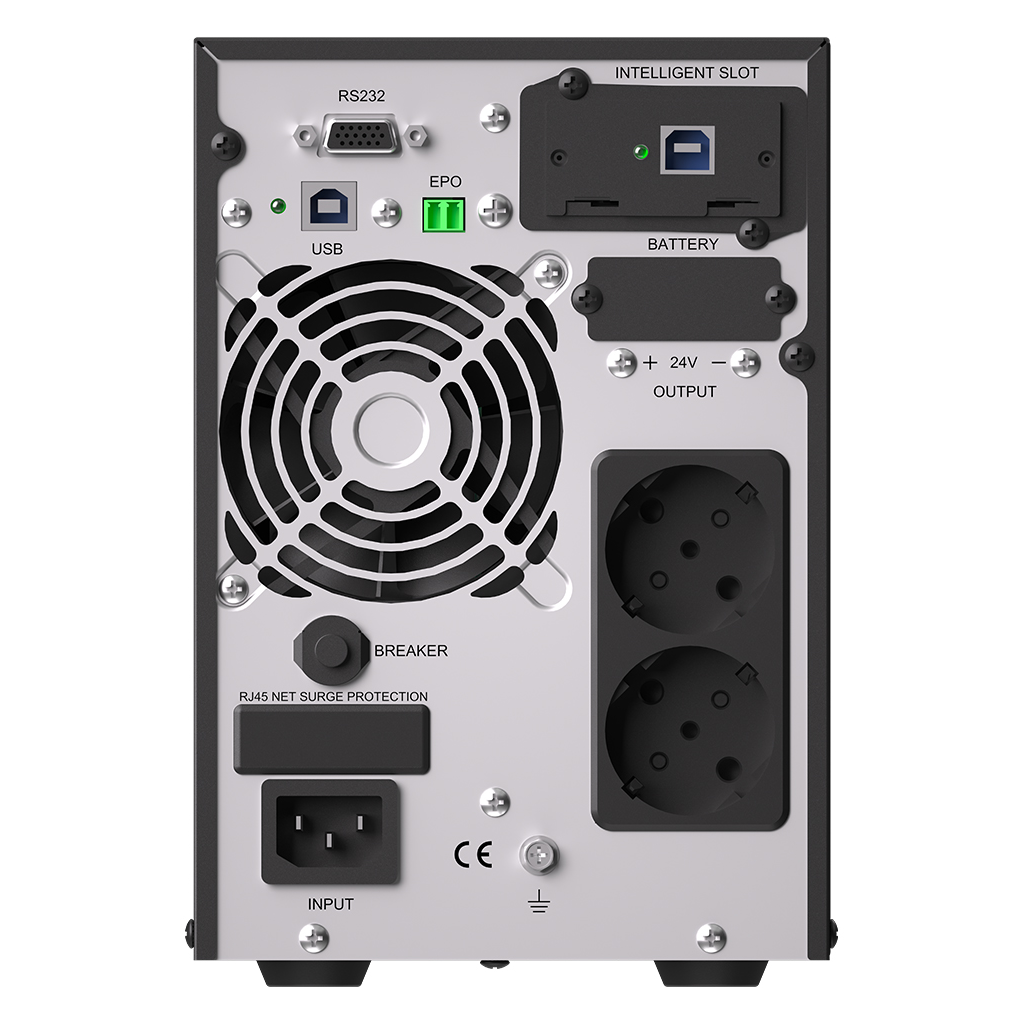 TESCOM NeoLine 1000, 1 KVA Online 1F/1F UPS, (900040313) (2x7A Akü)