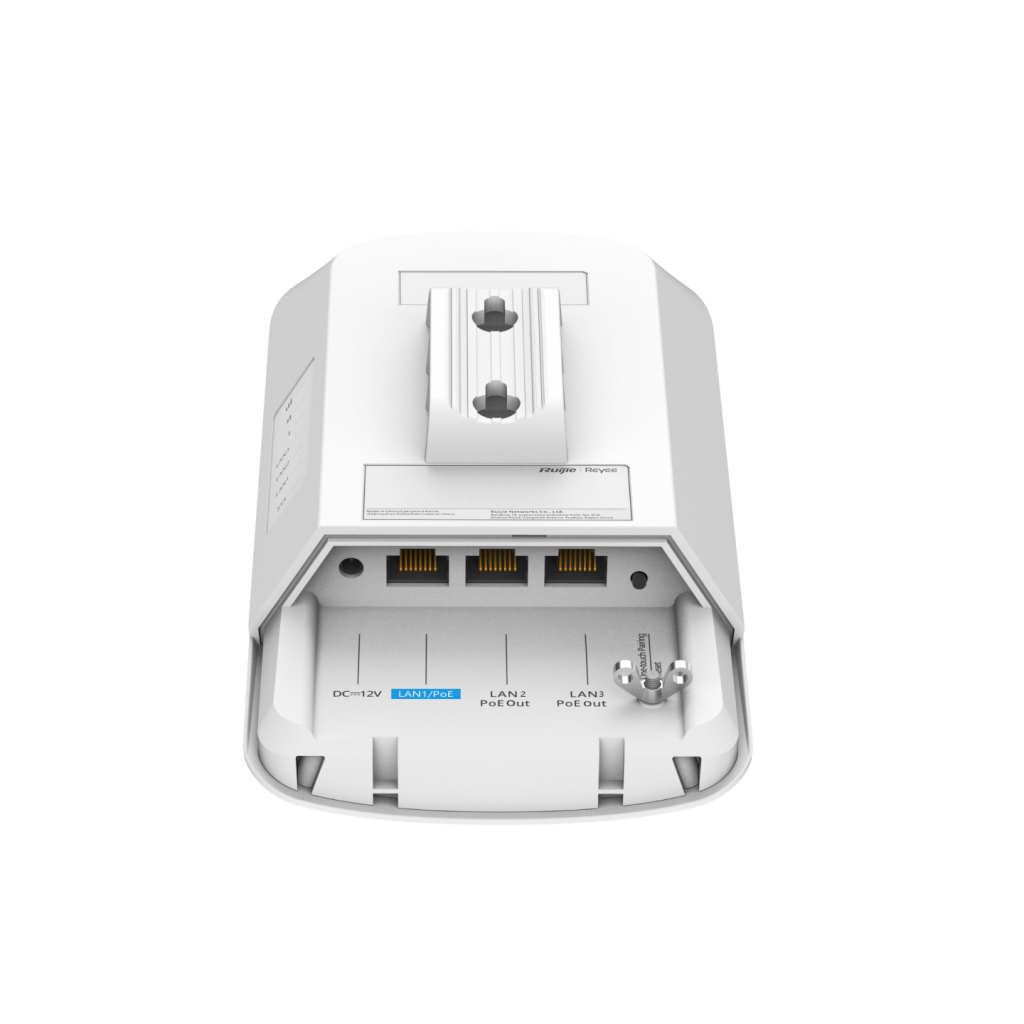 RUIJIE Reyee RG-EST330F-P, 3Port, 867Mbps, 5Ghz, PoE 1Giriş-2Çıkış, Dış Ortam, Noktadan Noktaya TDMA, Acces Point, Kutu İçeriği 1 Adet, (3km)