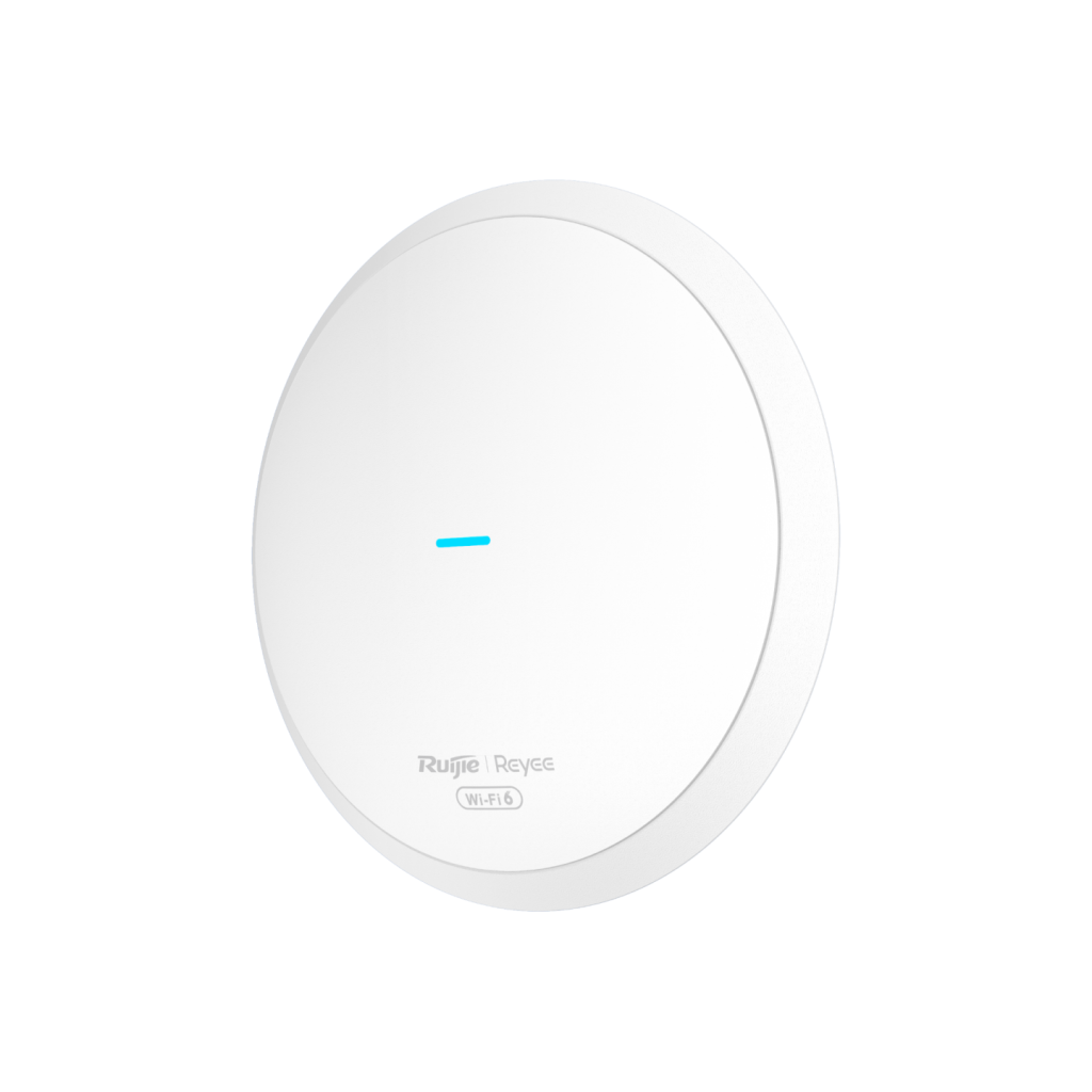RUIJIE Reyee RG-RAP62, AX1800, 1Port GigaBit, 1775Mbps, Dual Band, Wifi 6, PoE, Tavan Tipi, Reyee Mesh, Access Point