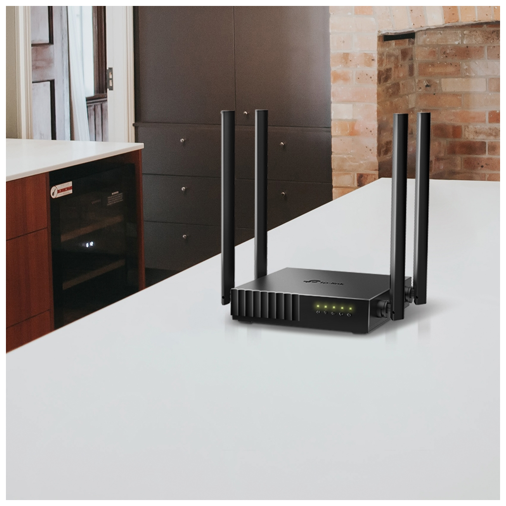 TP-LINK ARCHER C54, AC1200, 4Port, 1200Mbps, Dual Band WiFi, Masaüstü, Megabit, Router, Access Point, Range Extender