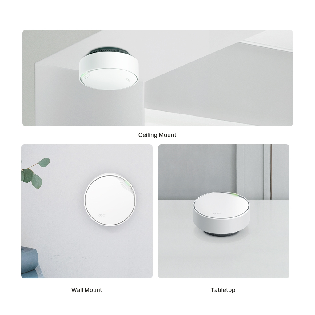 TP-LINK DECO-X50-POE, AX3000, Üçlü Mesh, 3000Mbps, Dual Band, WiFi6, 3Port Gigabit Lan, 600m2 Çekim Alanı, Router, Geniş Alan İnternet Ağı Sağlayıcısı
