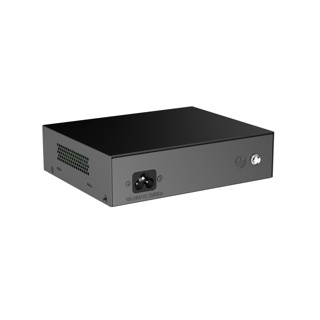 RUIJIE REYEE RG-ES106F-P 6 Port Megabit Tak Çalıştır Switch, 2 Fast Ethernet Uplink, 4 Port PoE+ (54W)