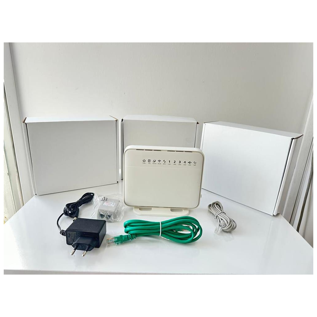 HUAWEI HG658 V2, 4 Port, 2.4Ghz Wifi, 300Mbps, Dahili Anten, VDSL2 MODEM
