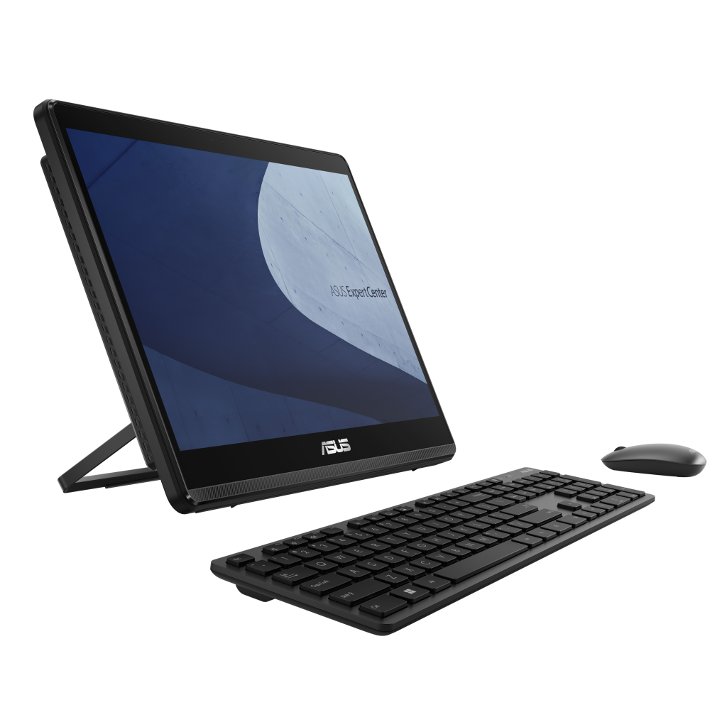ASUS E1600WKA-N8256B0D, Intel N4500, 15,6" Dokunmatik HD Ekran, 8Gb Ram, 256Gb SSD, Wi-Fi, HDMI, Type-A, Type-C, Paylaşımlı Ekran Kartı, Free Dos, All In One PC, (Black)