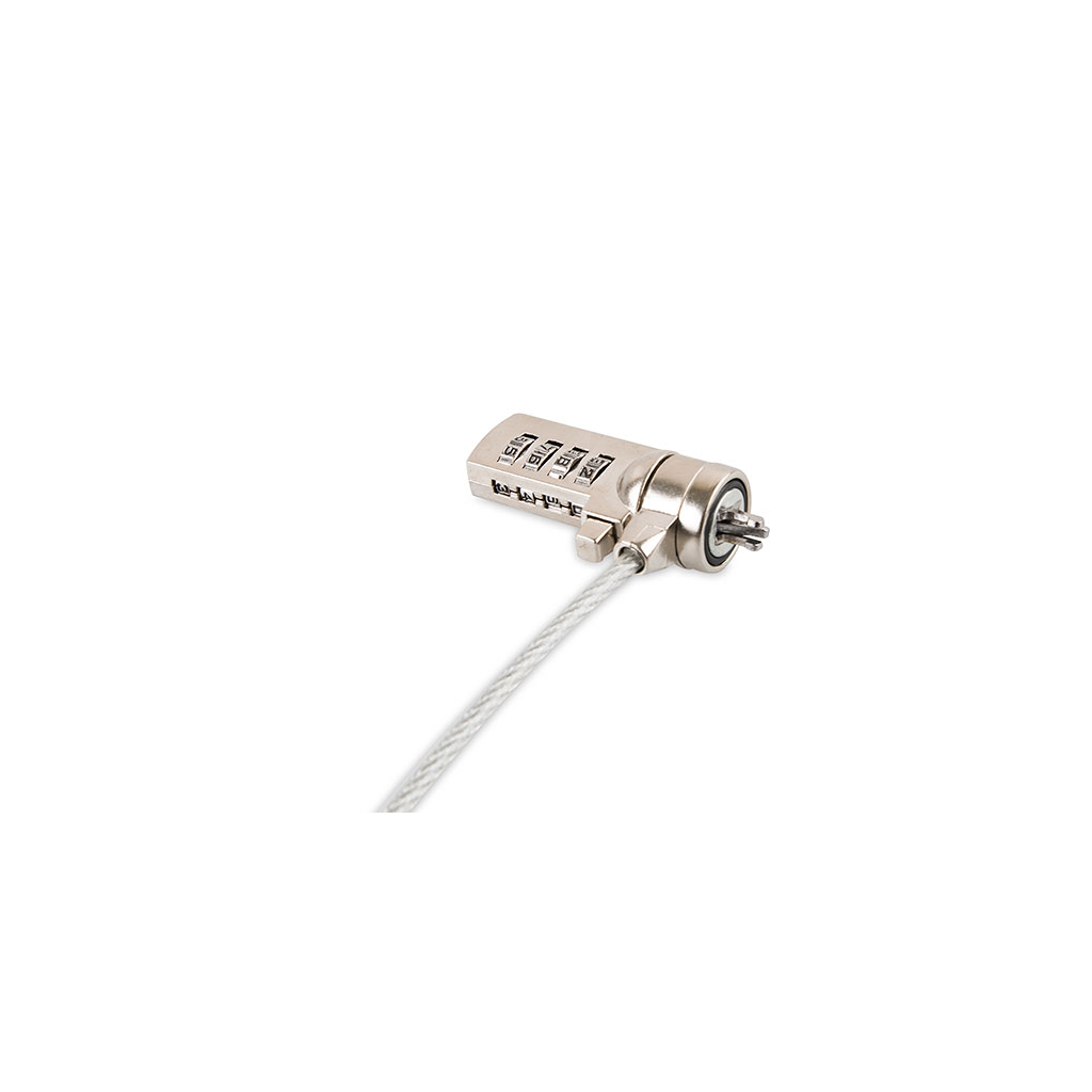 S-LINK SL-S202, Şifreli Notebook Kilidi, 110cm, Kaplamalı Çelik Kablo.