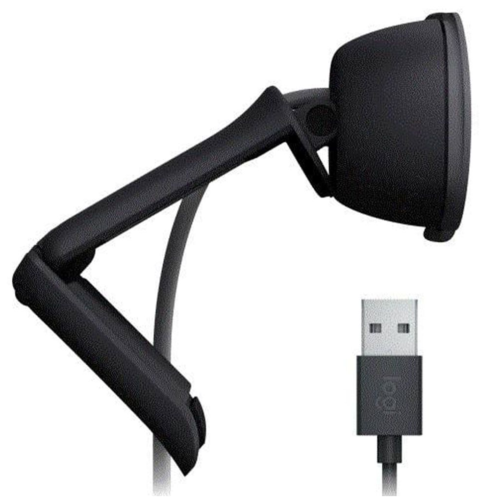 LOGITECH 960-001585, BRIO V-U0072, Full HD Dahili Mikrofonlu, Graphite Webcam