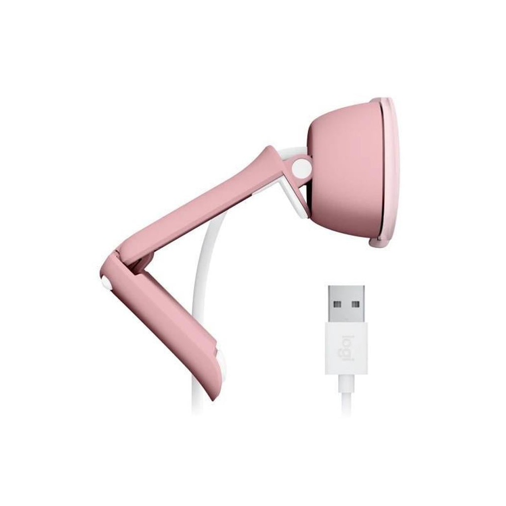 LOGITECH 960-001623, BRIO 100 WCM V-U0072, Full HD, Dahili Mikrofonlu, Rose Webcam
