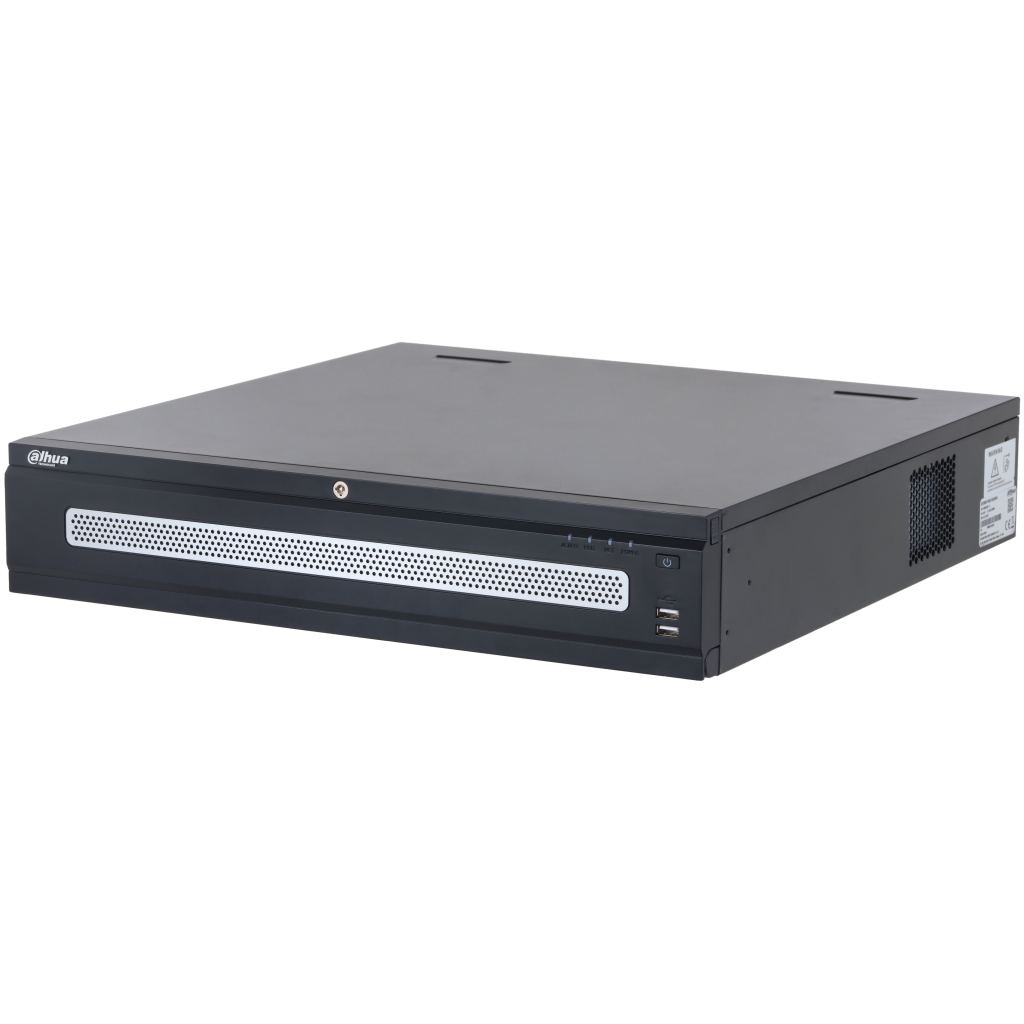 DAHUA NVR5864RH-XI, 64Kanal, 32Mpix, H265+, 8 HDD Desteği, 1080P Kayıt, 512Mbps Bant Genişliği, 2 Port GigaBit Lan, RAID 0/15/6/10, Çift Power Supply, NVR