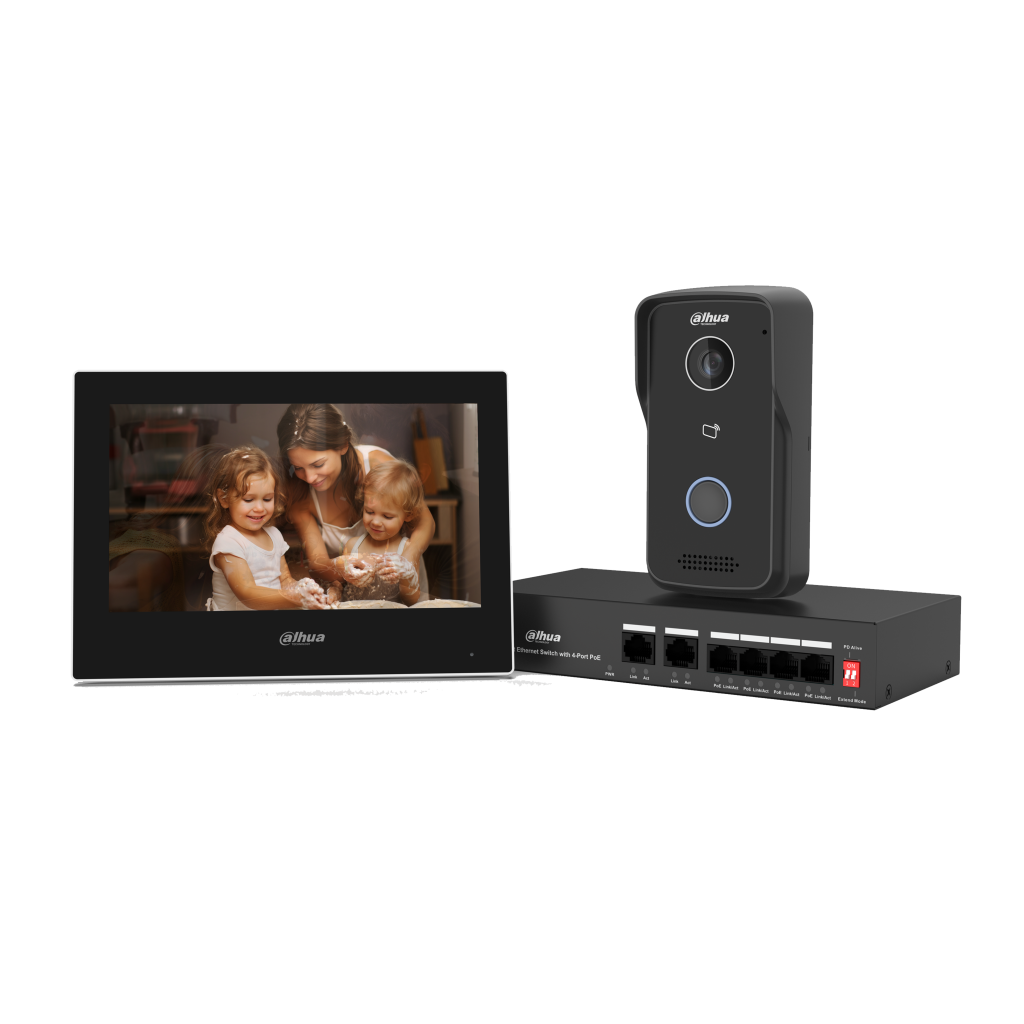 DAHUA KTP03, IP, Villa Kit, Yüzey Tipi, Görüntülü İnterkom Kit