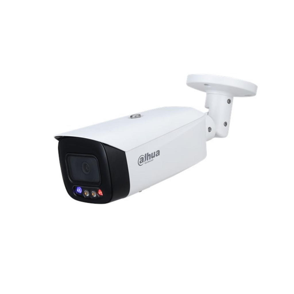 DAHUA IPC-HFW3449T1-AS-PV-0360B 4Mpix, 3,6mm Lens, SD Kart, Smart Dual Light , H265+, 30Mt Gece Görüşü, Dahili Mikrofon, IP67, PoE, WizSense Bullet IP Kamera