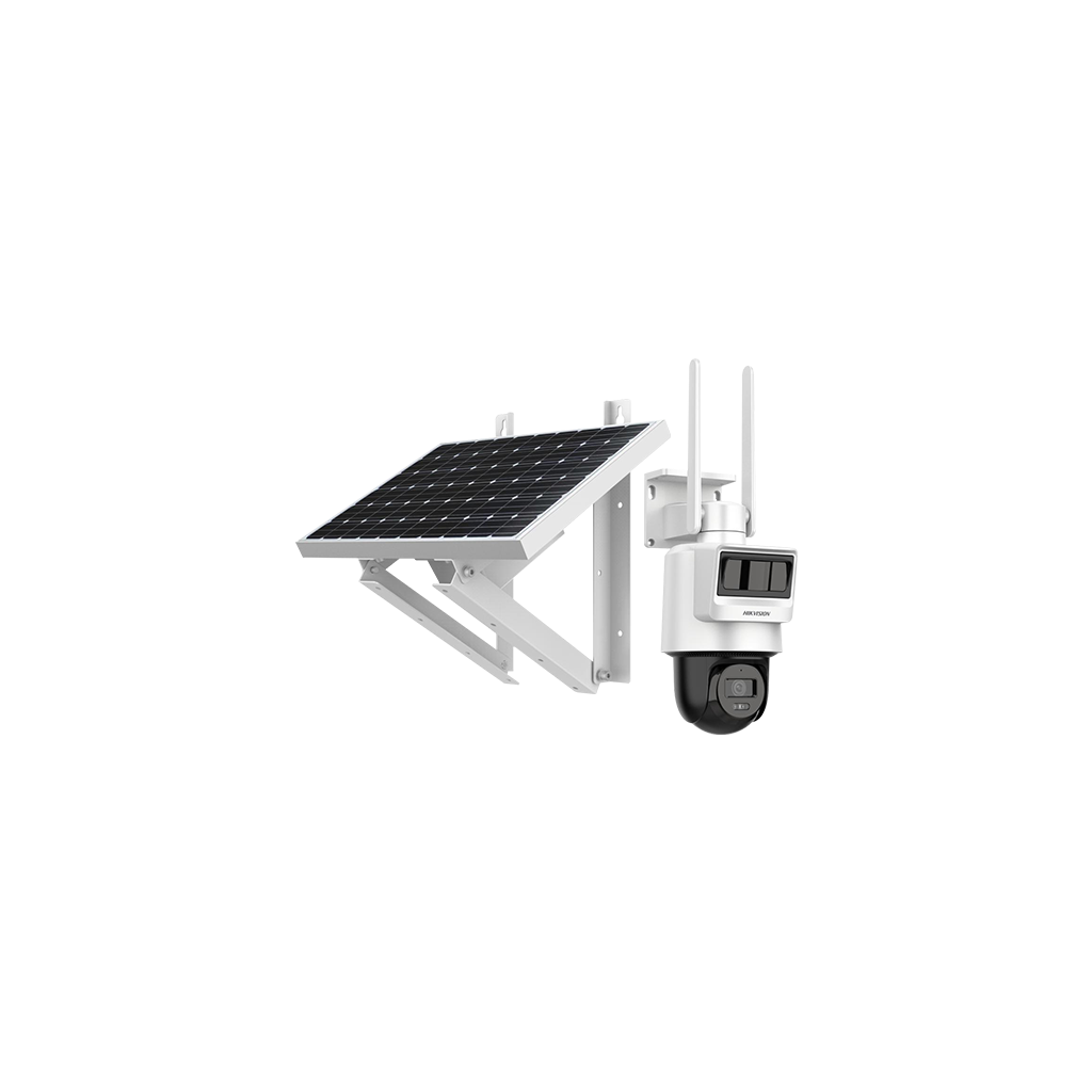 HIKVISION DS-2DE2C200IWG-K/4G/C05S10, 2Mpix, 2.8mm, 30Mt Gece Görüşü, Dahili Mikrofon, PIR+RADAR, 4G, Solar PT IP Kamera