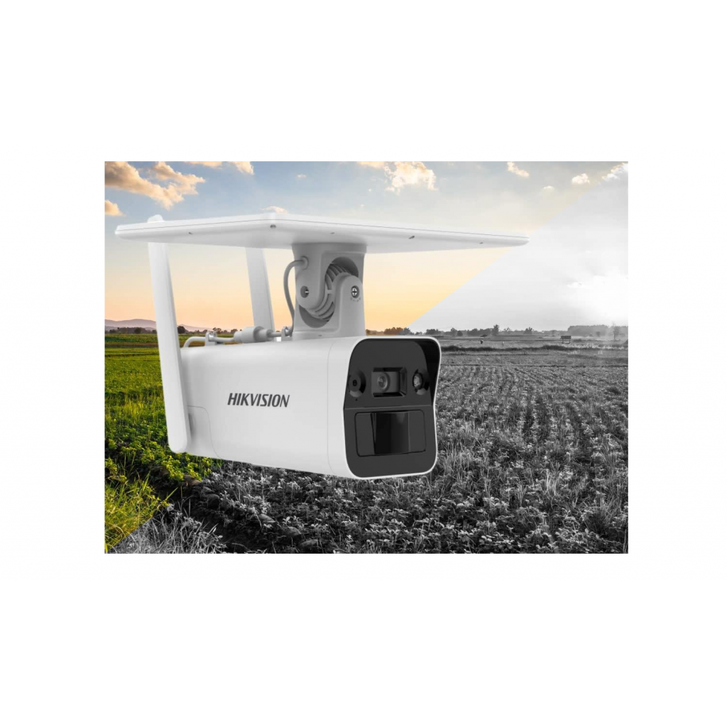 HIKVISION DS-2XS2T41G1-ID/4G, 4Mpix, 4mm, 30Mt Gece Görüşü, Dahili Mikrofon, 4G, Solar IP Kamera