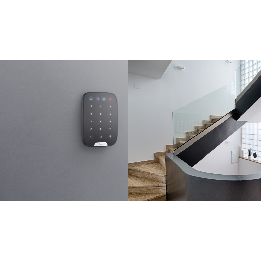AJAX Keypad, Kablosuz, Tuş Takımı, SİYAH